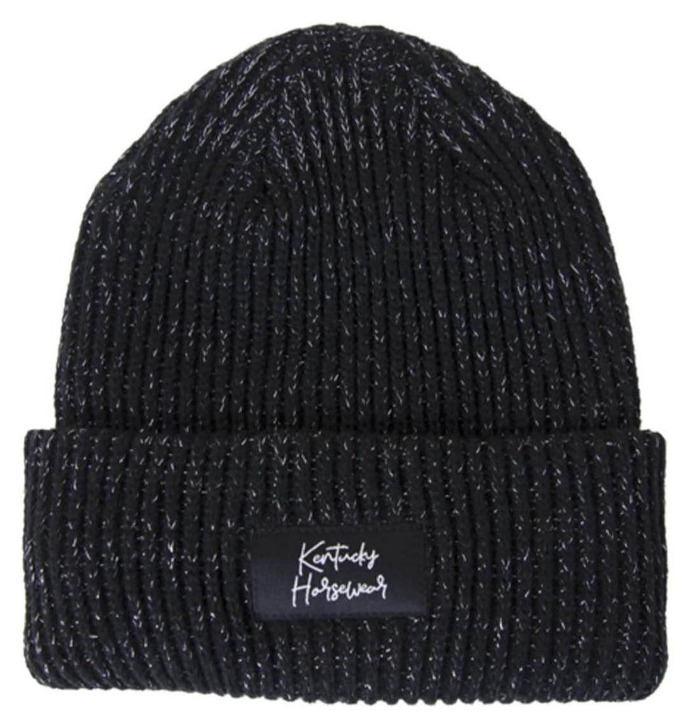 Kentucky Horsewear Mütze Glitzer Schwarz