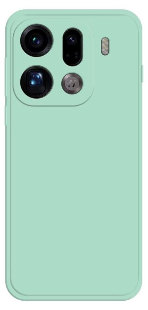 OPPO Find X9 Pro Hülle - Coverup Colour TPU Back Cover - Mint Green