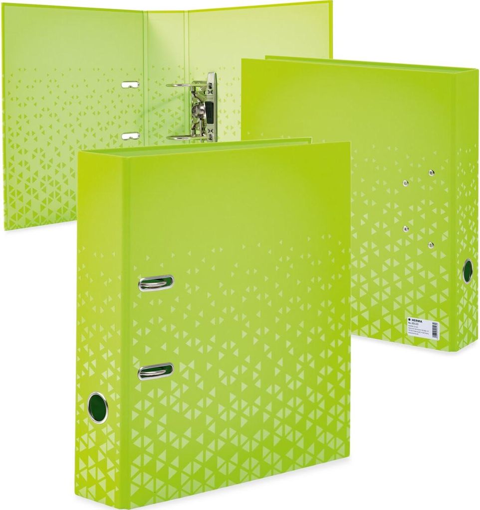 Ordner A4 Color grün Packung mit 5 Stück