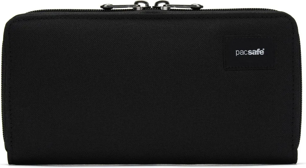 Anti-Vol de Données : Portefeuille Pacsafe RFIDsafe Continental Noir