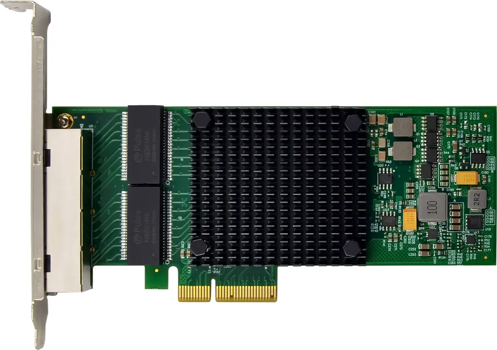 Carte InLine 4 Ports Ethernet pour Serveur et Virtualisation PCIe x4 - 6