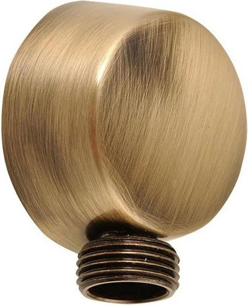 Supporto Doccia Bronzo Sapho 9816 - Culla a Muro in Ottone per Interni
