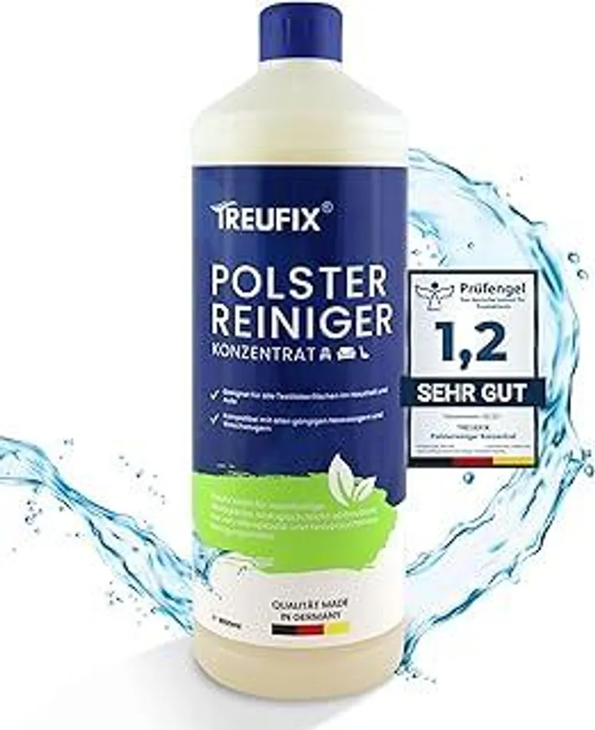 Treufix Detergente Divani 1L Concentrato - Pulizia Professionale Imbottiti