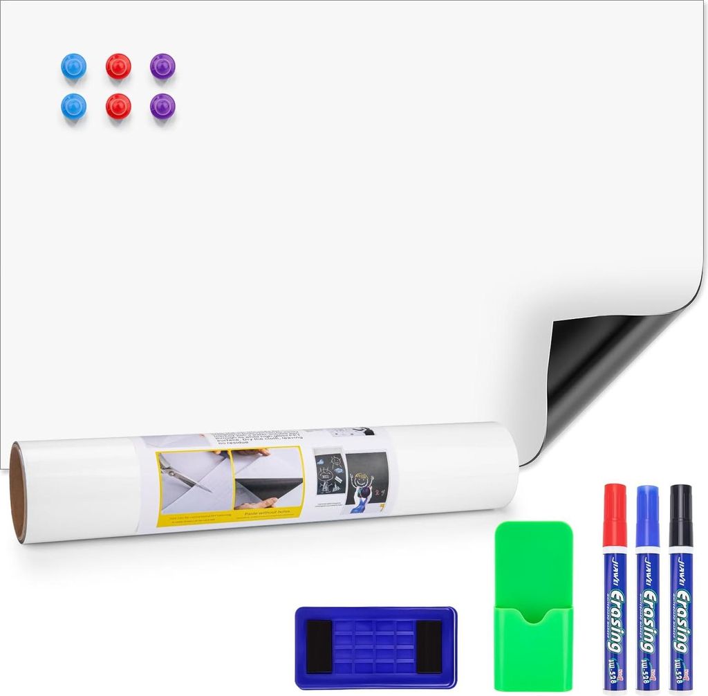 Magnetische Whiteboardfolie - Zelfklevend und abwischbar - 40 x 60 cm