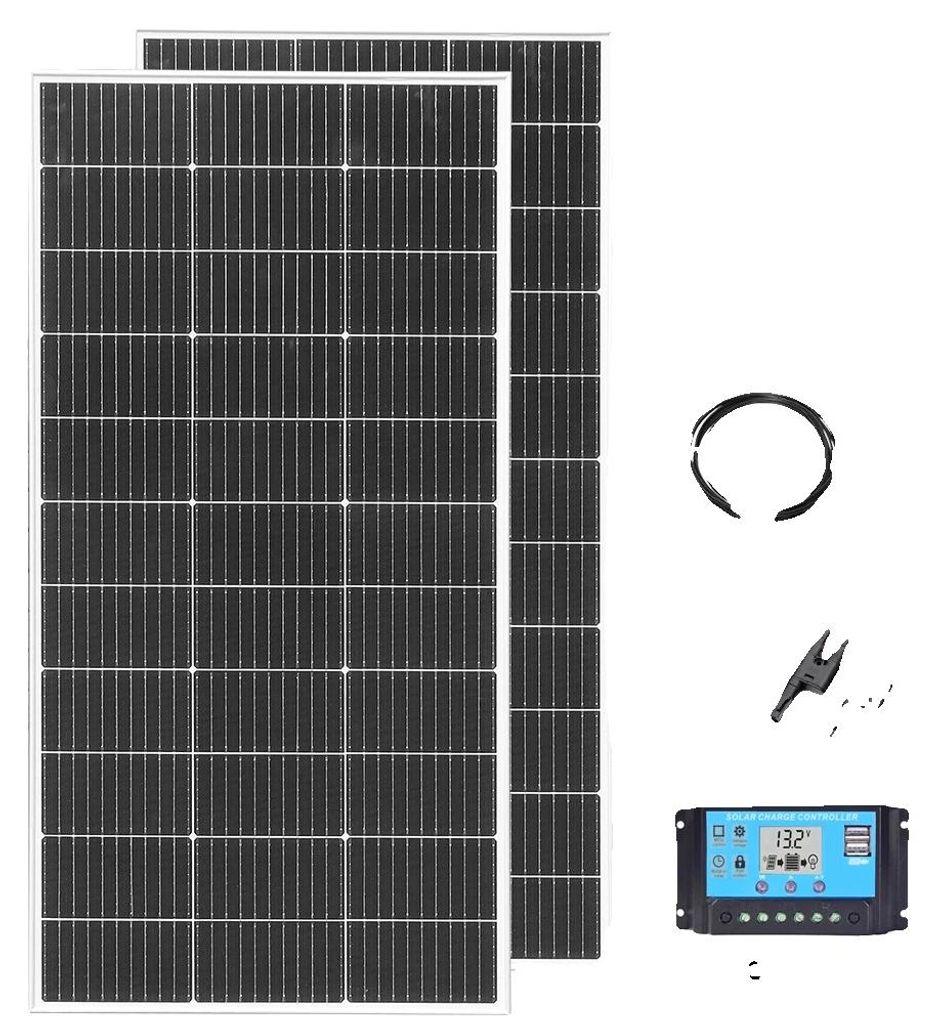 Solaranlagensystem, hohe Effizienz, netzunabhängig kompatibel, 12V 24V 240W