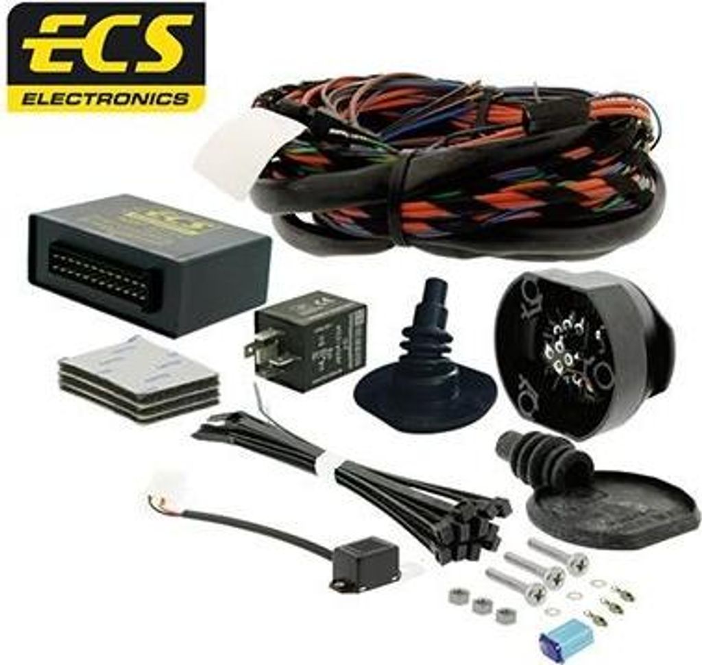 ECS HY126DH Elektrosatz Anhängerkupplung E-Satz für HYUNDAI Santa Fé IV Anhängevorrichtung