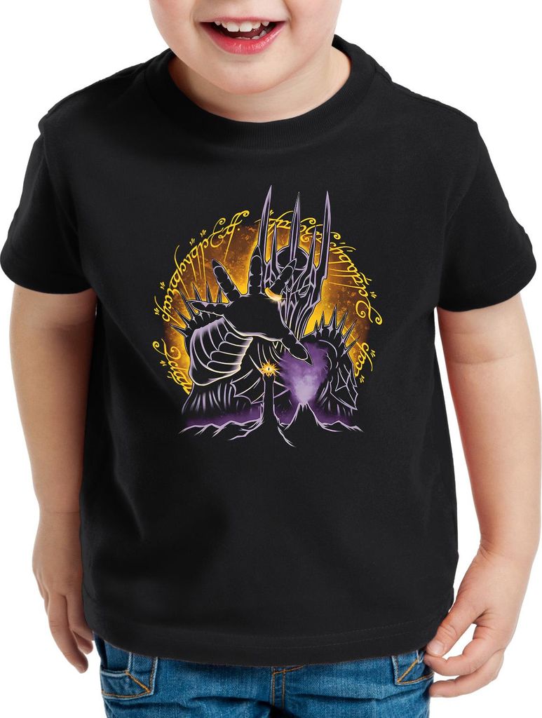 style3 Middle Earth Quest T-Shirt für Kinder ring neuseeland auenland