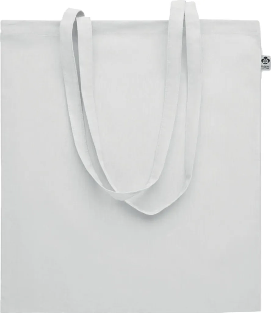 MidOcean - Borsa shopping "Onel", tinta unita, cotone organico MO631 (taglia unica) (bianco)