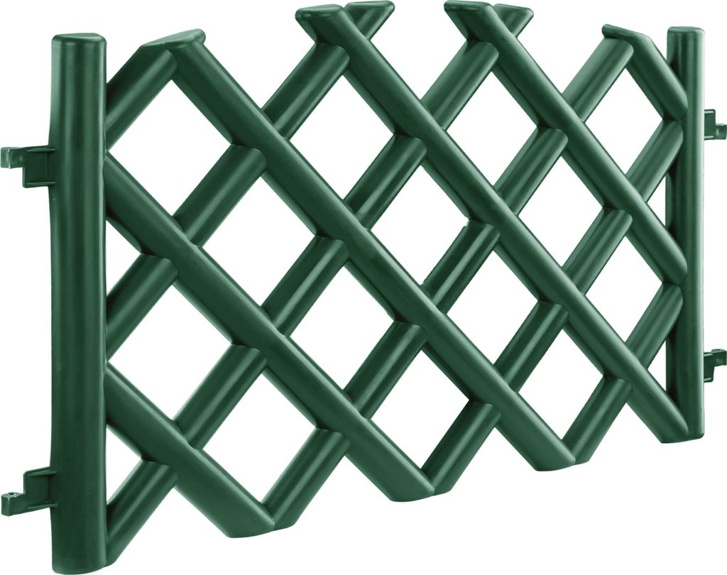 Gartenzaun Jägerzaun Kunststoff Zierzaun Einzäunung L 350 Produktbild 