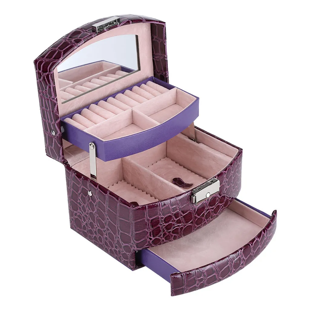 Organizer Gioielli 3 Livelli: Porta Collane e Anelli Regalo Chic