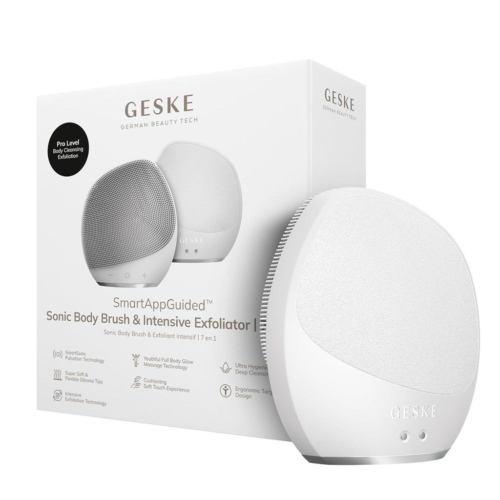 7 in 1 Elektrische Körperreinigungsbürste & Intensivpeeling Tiefenreinigung SmartSonic Pulsation Handliches Design