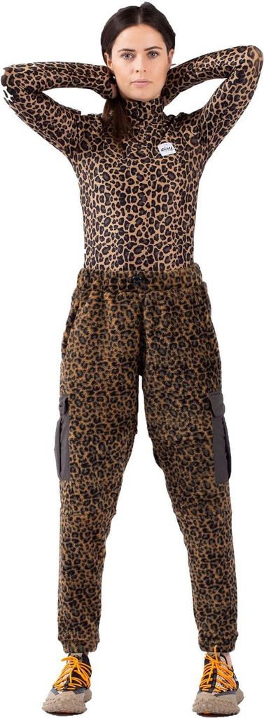 Eivy Damen Hose Cargo Sherpa Pants, Größe:S, Farben:leopard