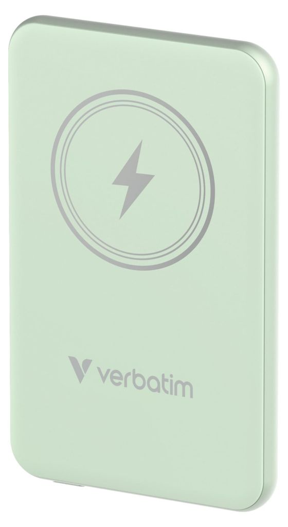 Draadloze powerbank Charge 'n' Go 5.000mAh (lichtgroen, Qi, Productafbeelding 