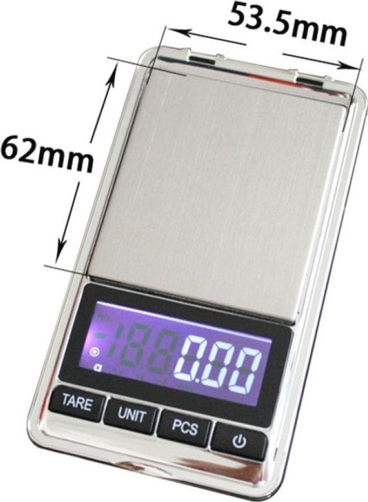 Digitale Küchenwaage 100g, Mini Multifunktionswaage Mit Abnehmbarem Deckel, Ideal Für Kräuter, Kaffee Und DIY-Projekte