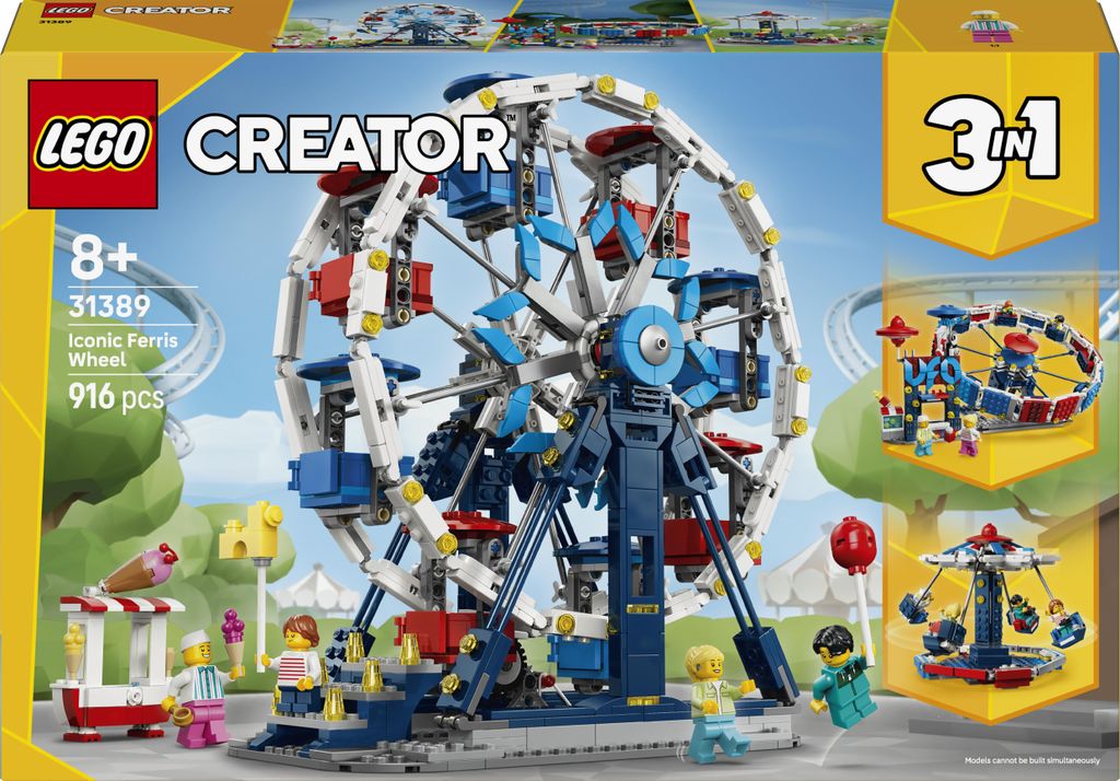 LEGO Creator 3-in-1 set: Legendarisch reuzenrad - Speelgoed Productafbeelding 