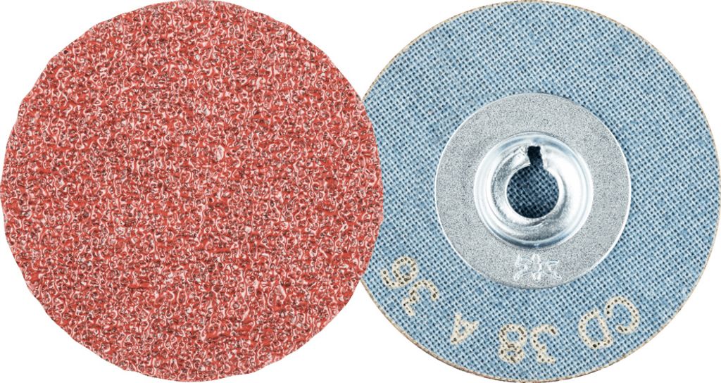 PFERD TOOLS COMBIDISC Korund Schleifblatt CD Ø 38 mm A36 für universelle Anwendungen
