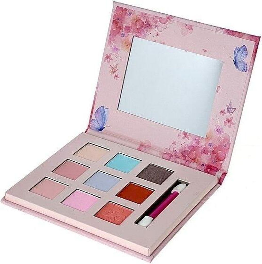 Palette mit 9 Lidschatten für das Augen-Make-up