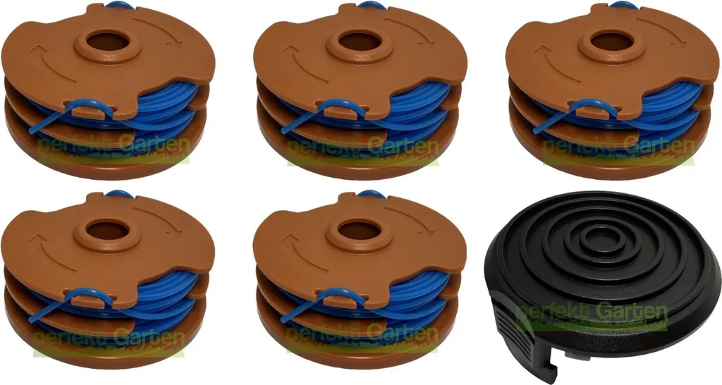 Kit Giardino Perfetto: 5 Bobine + Cappuccio per Qualcast GT GGT Series