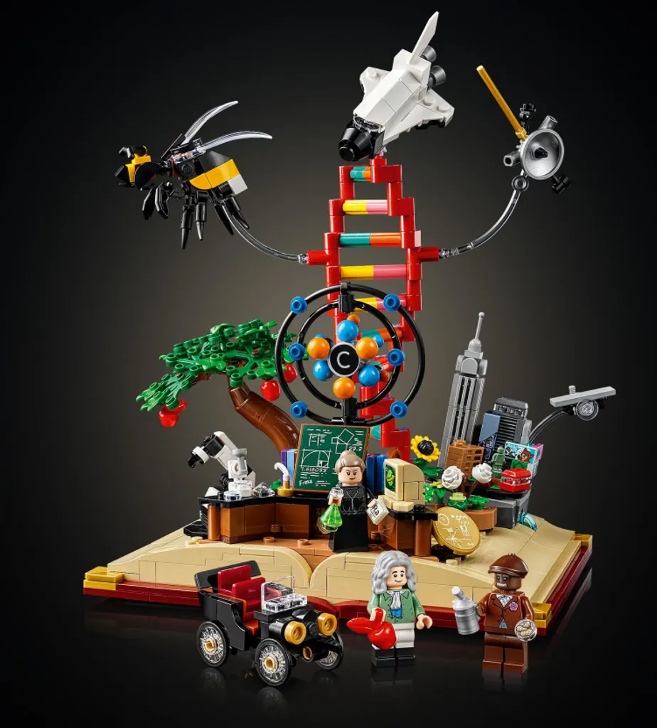 Projet Créatif Adulte LEGO 21355 L'Origine du STEM pour Détente et Déco - 23