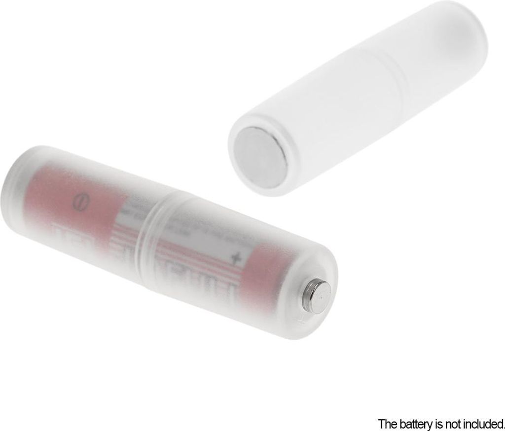 4 Stück Batteriekonverter-Adapter AAA auf AA-Größe, Schutzhüllenhalter