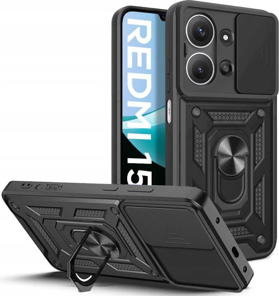Pouzdro Tech-Protect Camshield Pro Na Xiaomi Redmi 15C - Obrázek produktu 