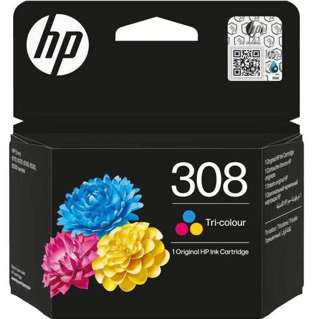 HP Cartucho 308 Tricolor Imagen del producto 
