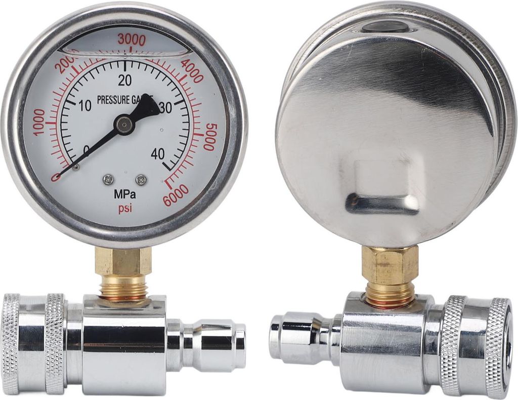 Tlakomer 6000psi Vysoký tlak 3/8in Rýchle pripojenie Obrázok produktu 