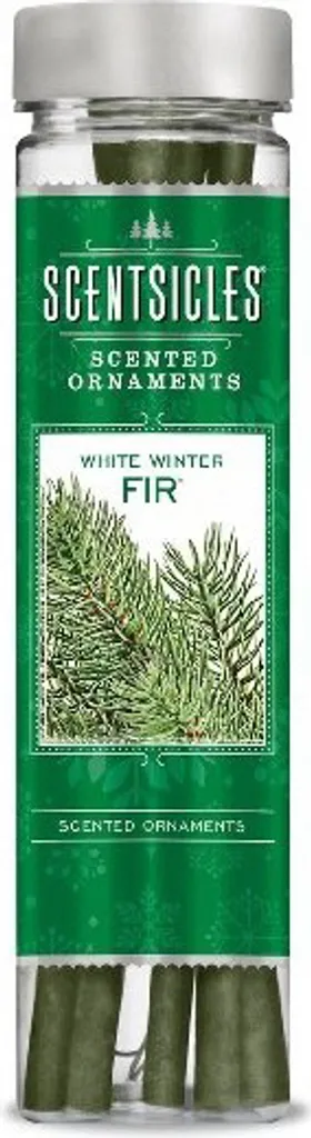 Bâtonnets senteur sapin vivant pour Noël - parfum longue durée - 6 pcs