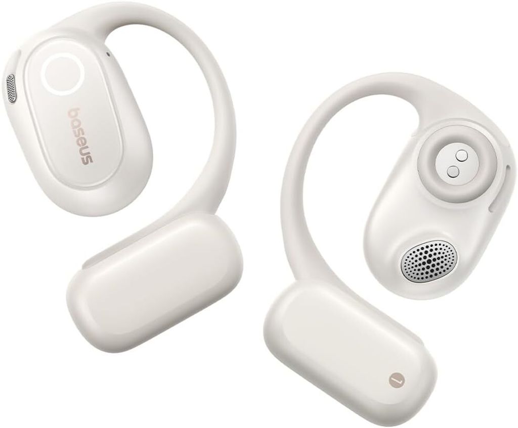 Open-Ear-Kopfhörer, Gerichtete Akustik, Kraftvoller Bass, Ultraleicht, IPX4 Wasserdicht, ENC-Mikrofone, Bluetooth 5.4 für Laufen, Training, Fitness