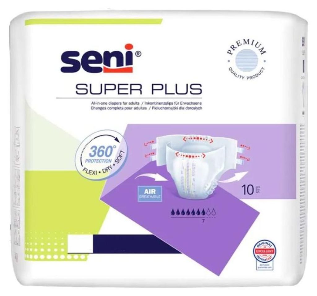 Super Seni Plus Inkontinenzslip M 10 St Produktbild 