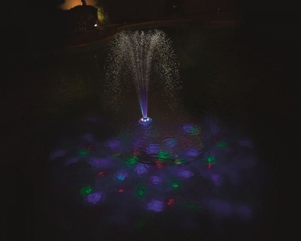 Bestway Schwimmende Pool-Fontäne mit LED-Licht 3 Modi Produktbild 20