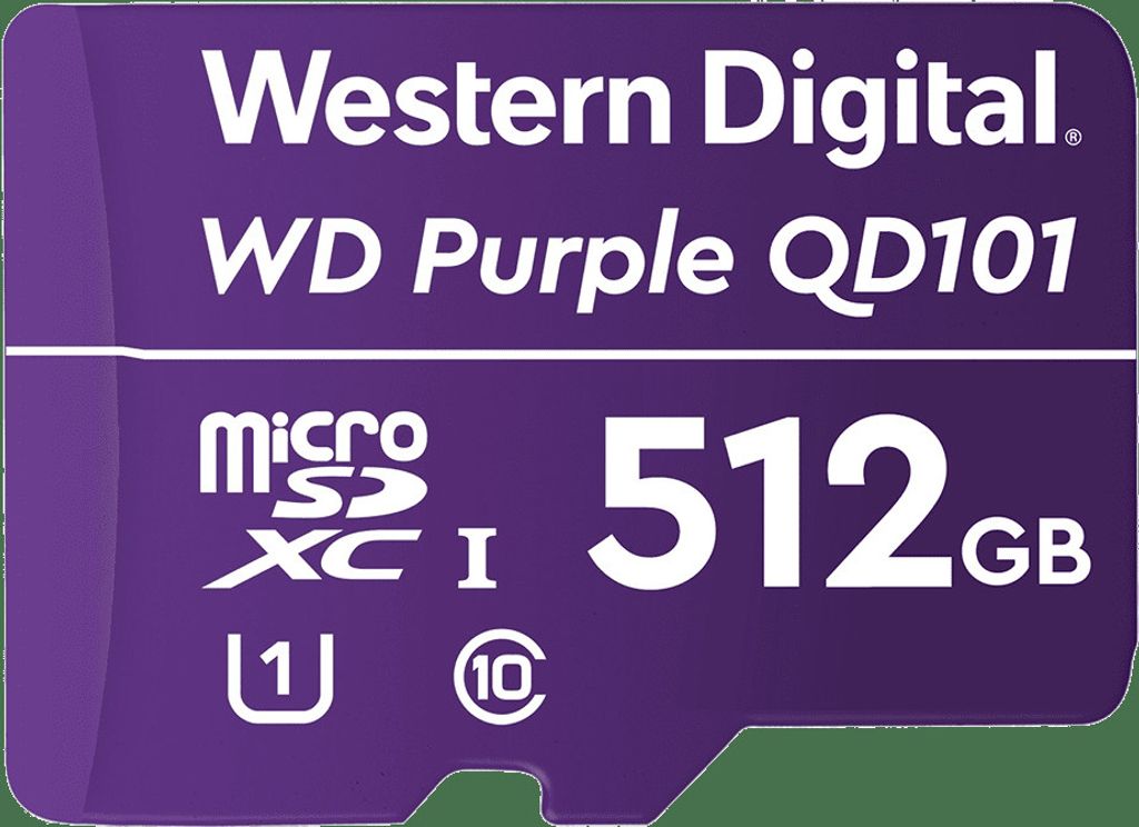 WD Purple SC QD101 WDD512G1P0C - Flash-Speicherkarte Produktbild 