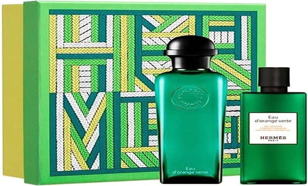 Hermès Hermes Paris Eau D'orange Verte Eau De Cologne 100 ml Spray Gel De Baño 80 ml