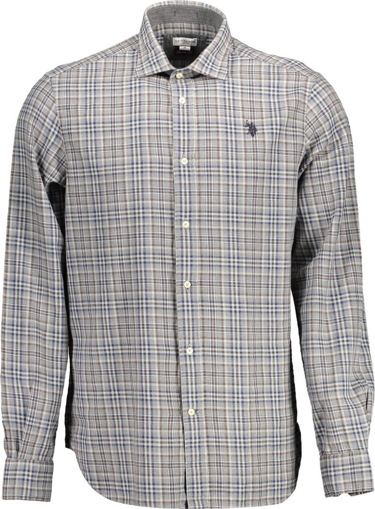 U.S. POLO Herren Grau 6408653309_E421D38_GRIGIO887 : Größe - 2XL Größe: 2XL