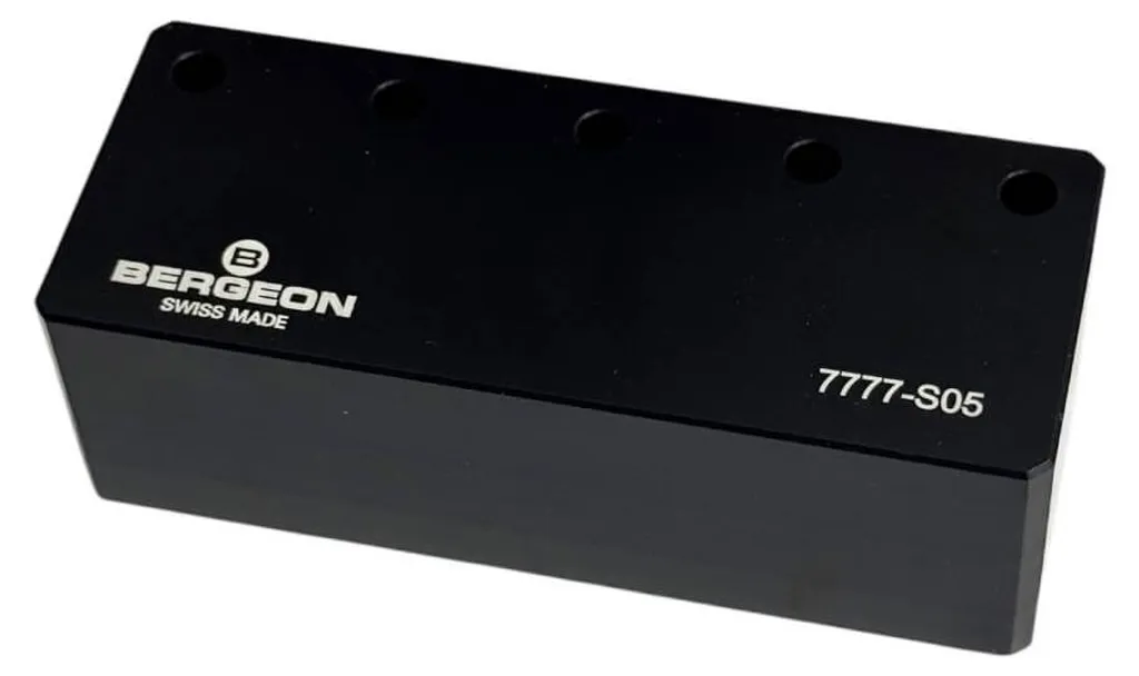 Support Bergeon 7777-S05 pour Établi - Rangement de 5 Tournevis Précis