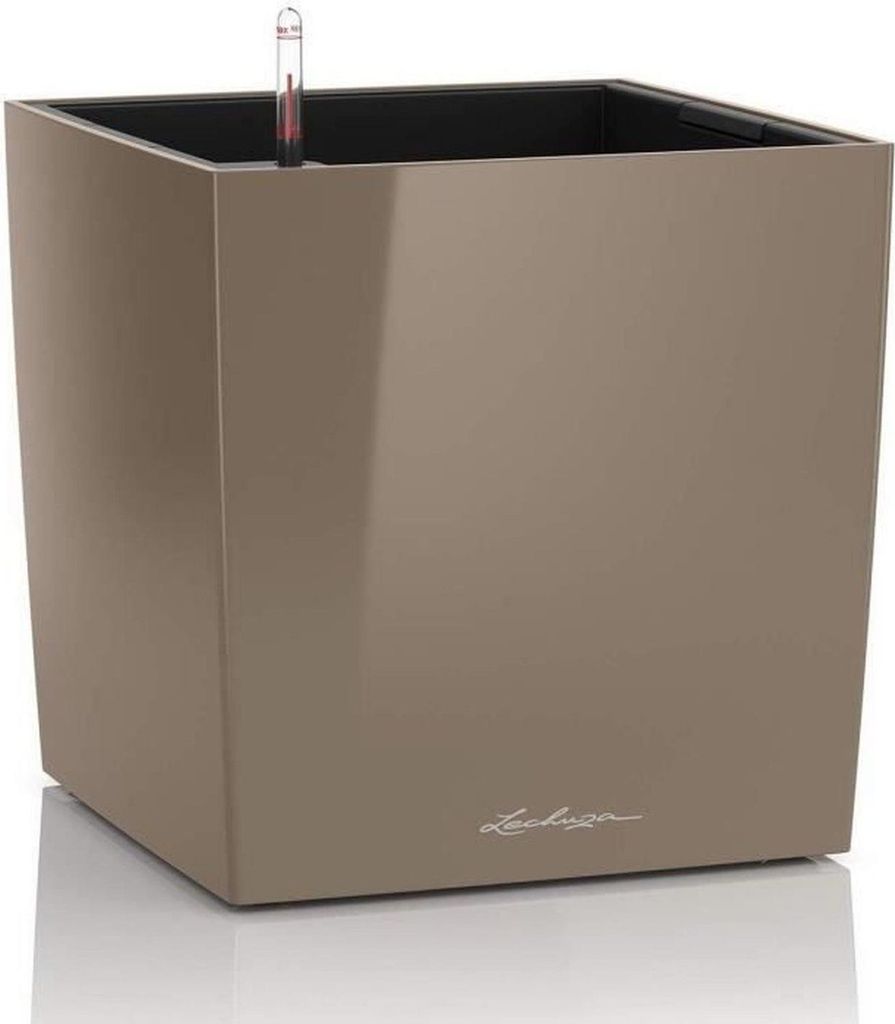Ghiveci Lechuza Cubico Premium 50 (49 x 49 x 49,5 cm) Taupe Obrázek produktu 