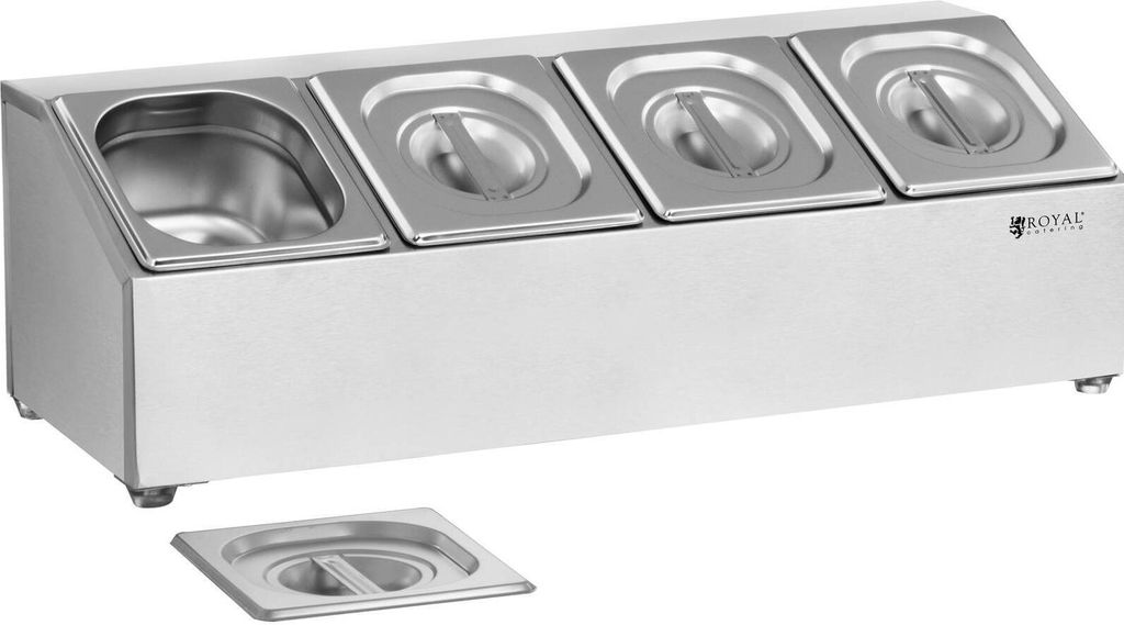 Expondo Royal Catering Ripiano aggiuntivo GN - incl. 4 Immagine del prodotto 