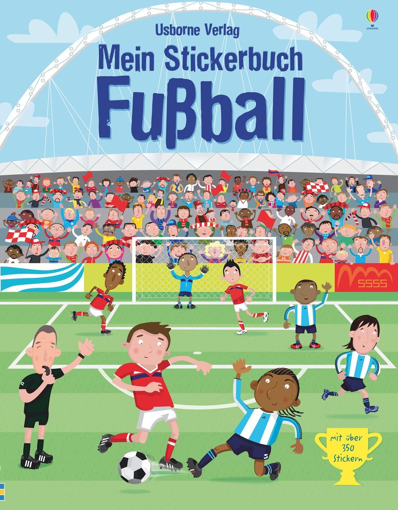 Mein Stickerbuch: Fußball