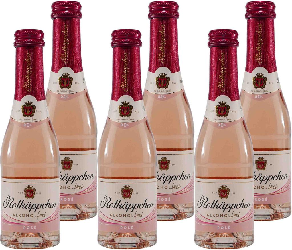 Rotkäppchen Sekt Alkoholfrei Rosé (12 x 0,2L) 2,4 L Produktbild 