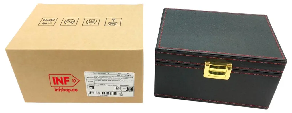 Boîtier bloquant RFID haute performance en cuir PU avec intérieur isolant - 5