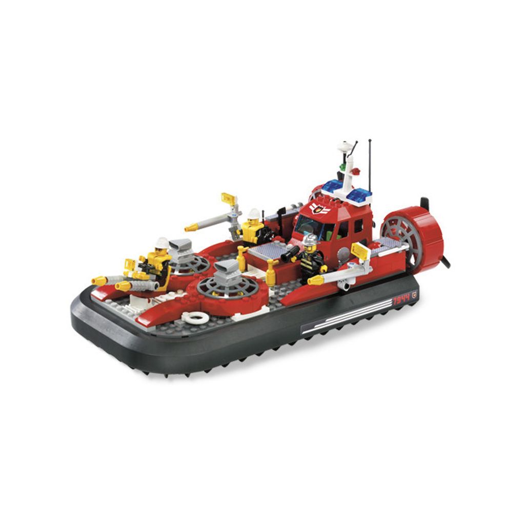 LEGO 7944 Fire Hovercraft LEGO Anzahl Anleitungen: 1, Anzahl Minifiguren: 3, Anzahl Teile: 260, Thema: LEGO City, Veröffentlicht in: 2007, Verpack...