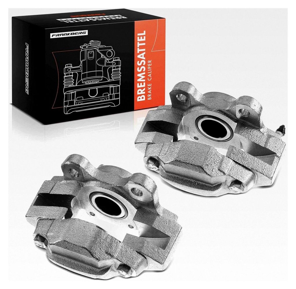 2x Bremssattel Bremszange Hinten Links Rechts Kompatibel mit Defender Cabrio L316, Defender Pick-up L316, Defender Station Wagon L316