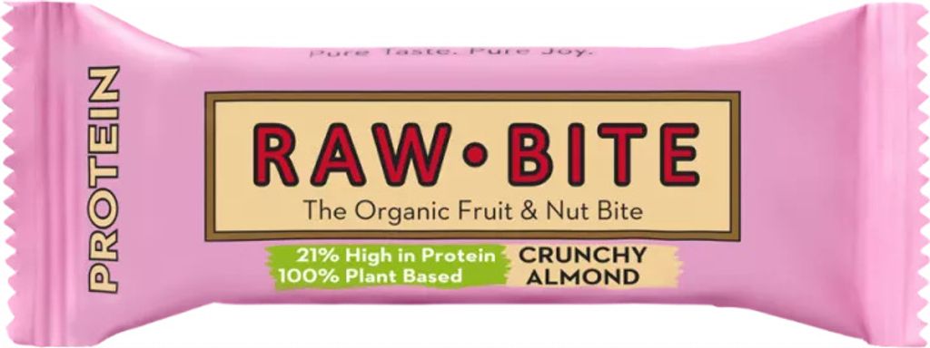 Raw Bite - Proteine croccanti alle mandorle 45g Immagine del prodotto 