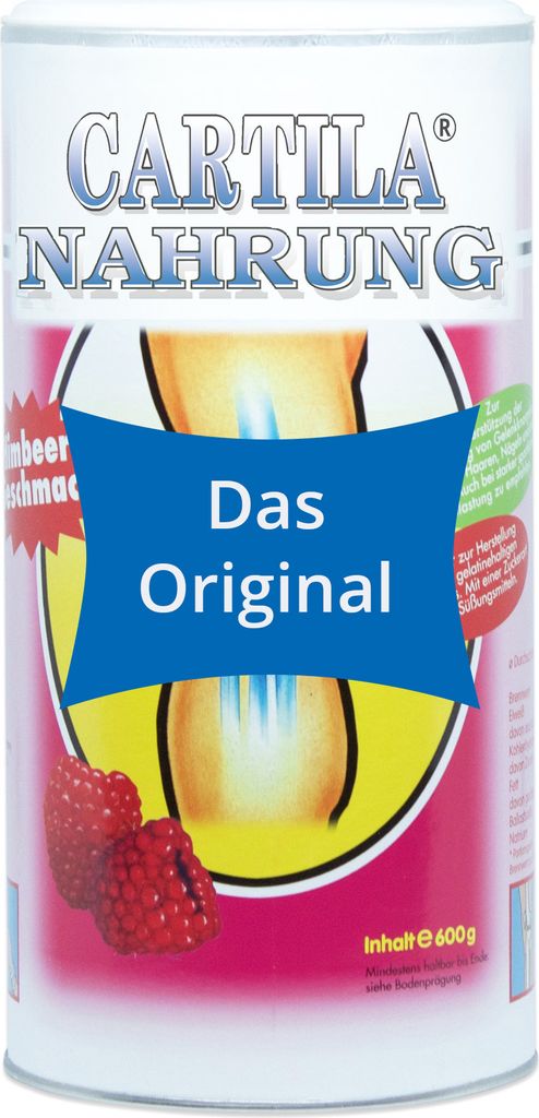 Cartila® Nahrung - 600g Himbeere Produktbild 