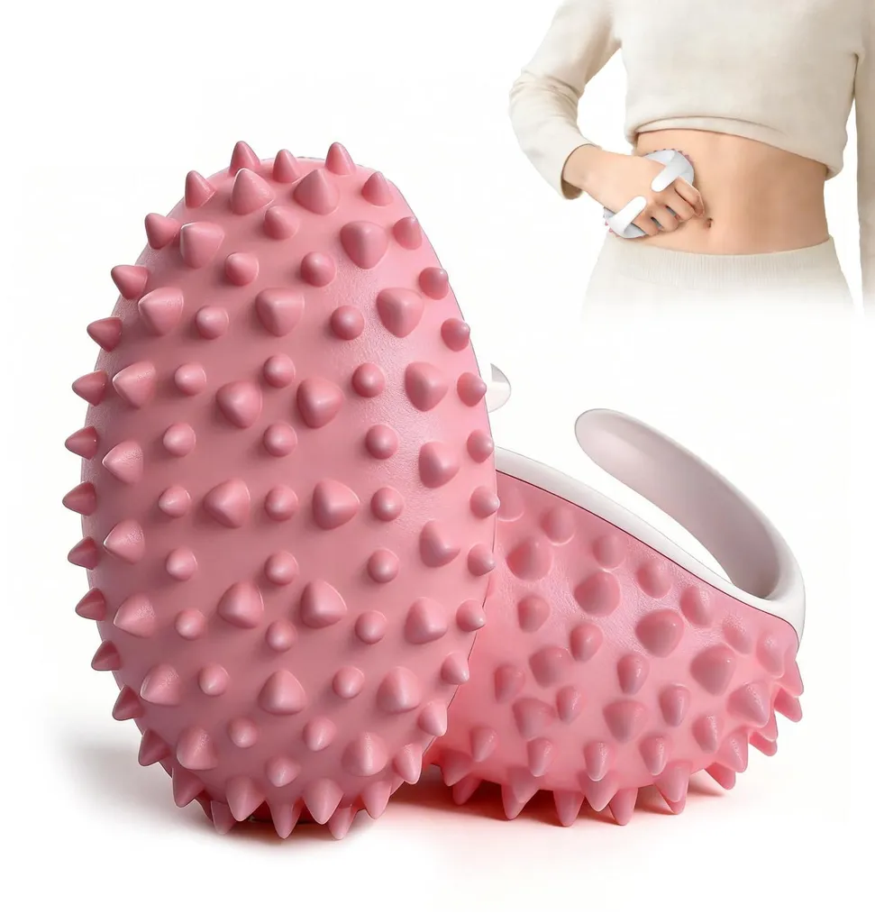 Masseur corporel silicone anti-cellulite et applicateur de soin mobile