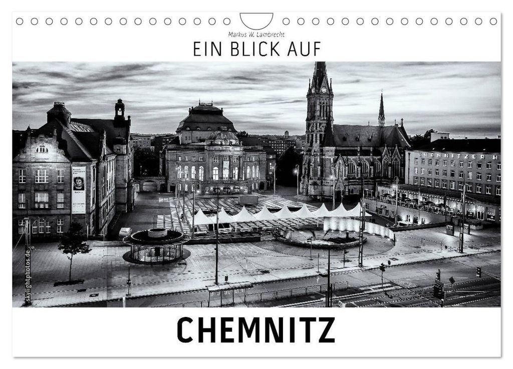 Ein Blick auf Chemnitz (Wandkalender 2027 DIN A4 quer), CALVENDO Monatskalender