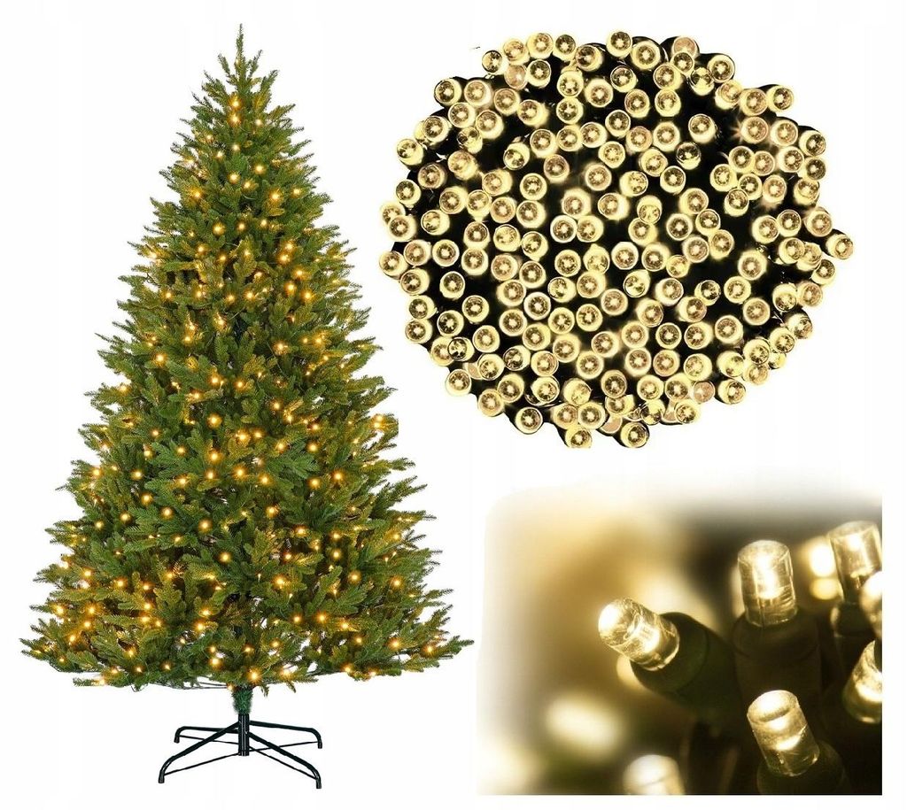 Guirlande lumineuse de Noël 1000 LED - 54 m - Guirlande Image du produit 
