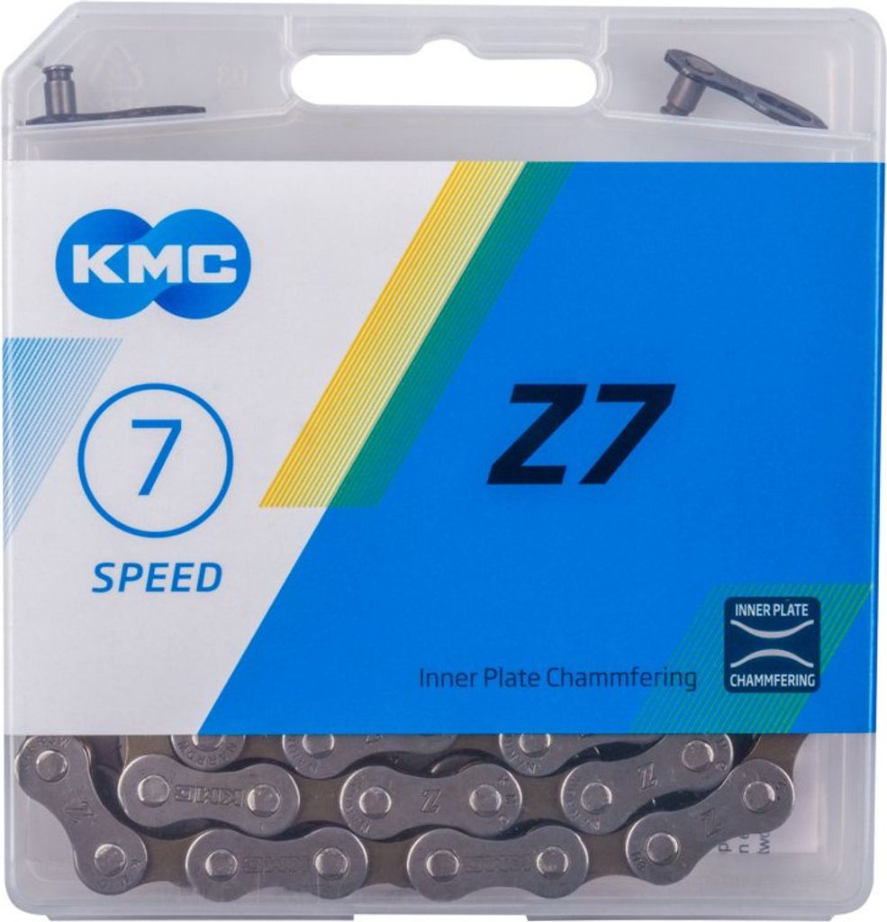 Kmc Z7 Kette Grau 114 Links Grau 114 Links Produktbild 