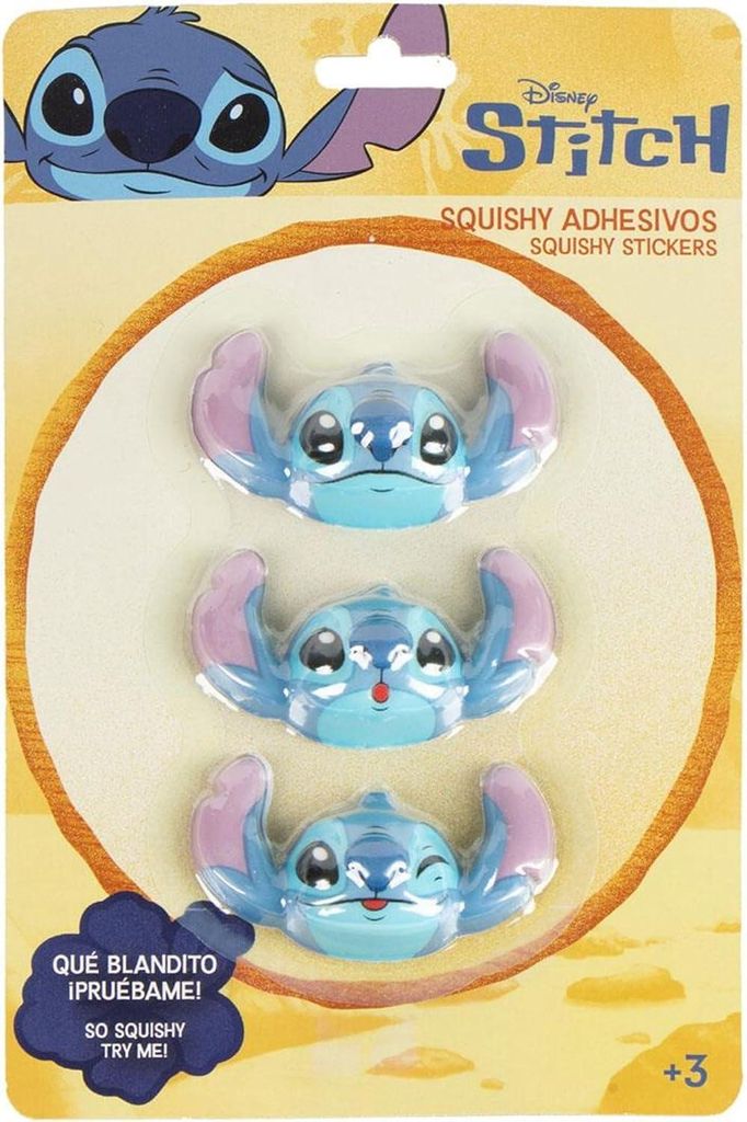 3D-Aufkleber „Squishy Stitch“ – niedlich und wiederverwendbar