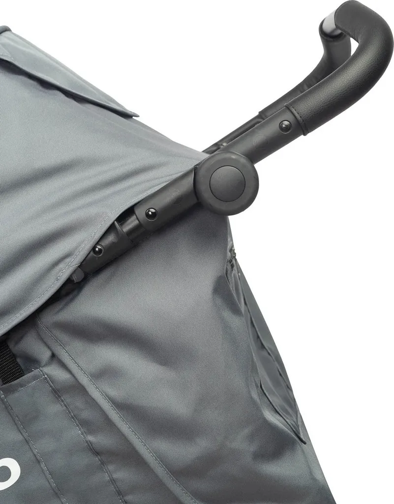 Poussette compacte CARETERO LIMA graphite avec dossier réglable et panier - 9